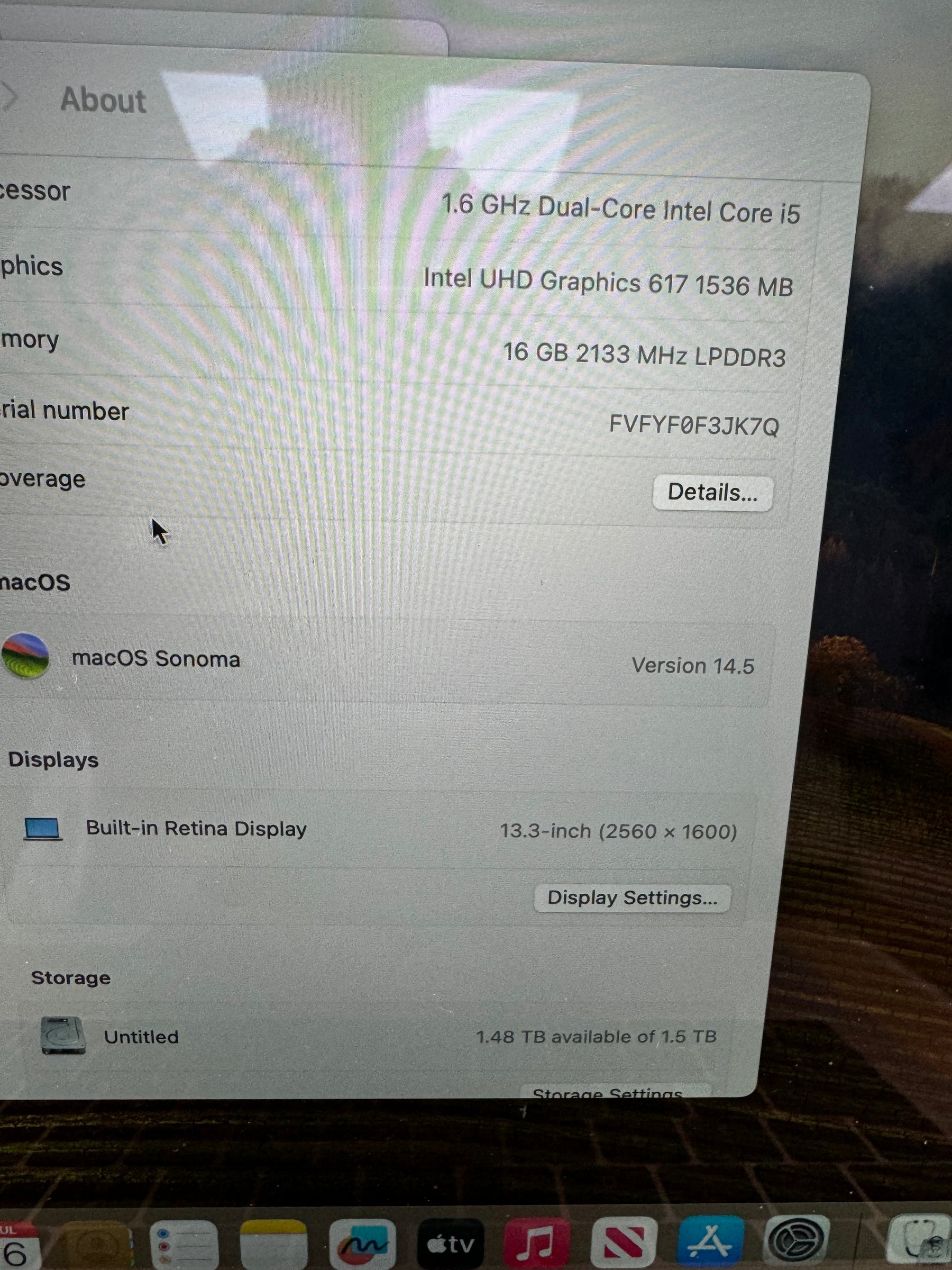 Macbook Air 13" Retina 1.5TB 16GB RAM Powerful